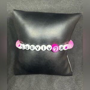 Survivor (Cancer Awareness) Heishi Bracelet